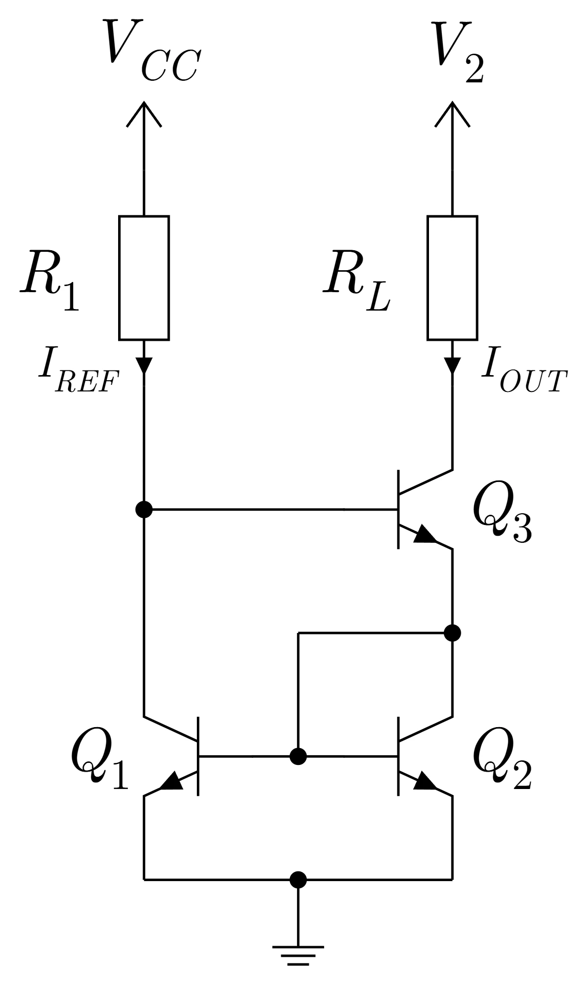 Wilson BJT current mirror